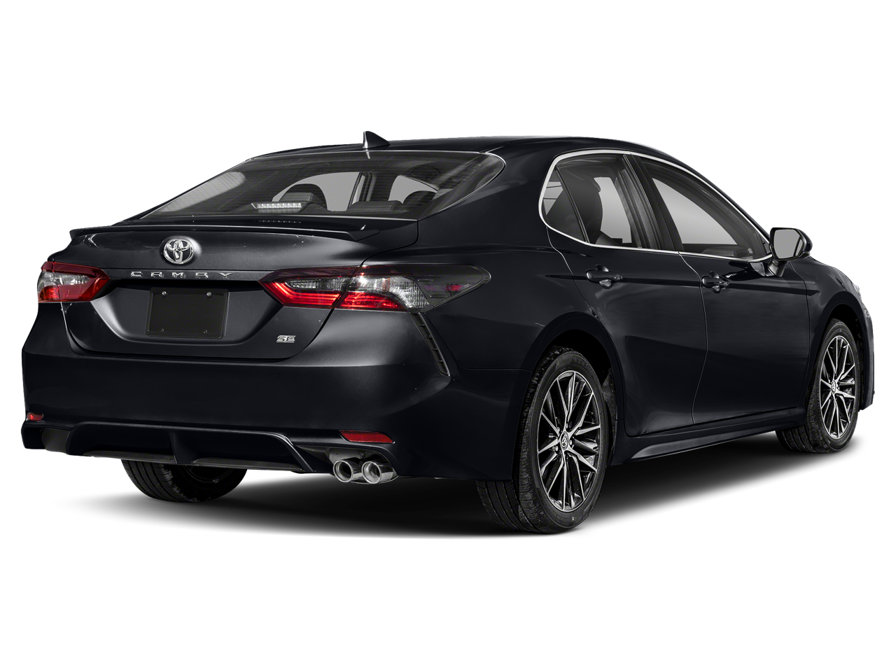 2022 Toyota Camry — rear three-quarter view