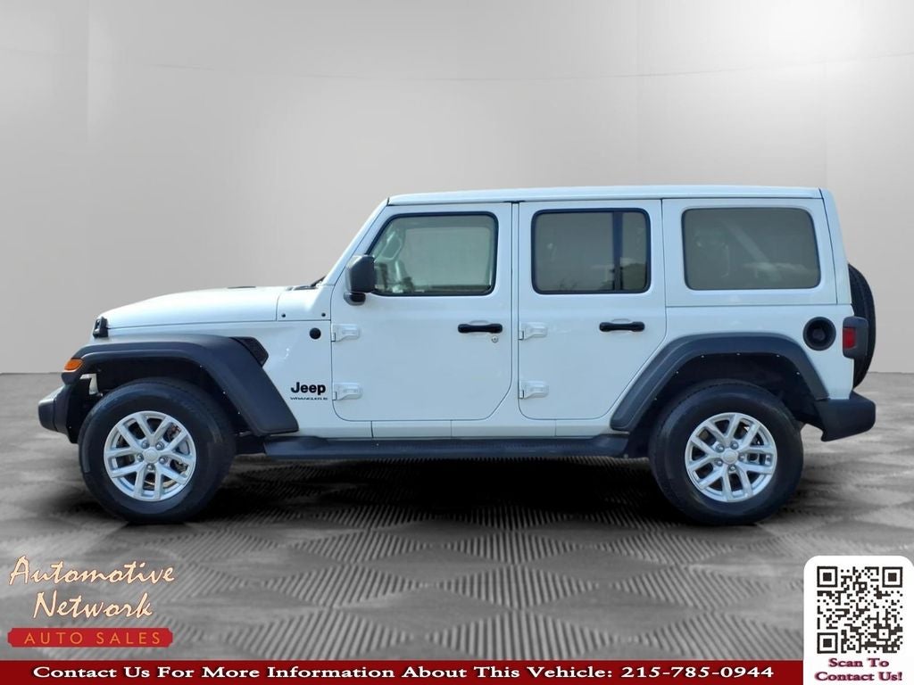 2023 Jeep Wrangler — side profile view