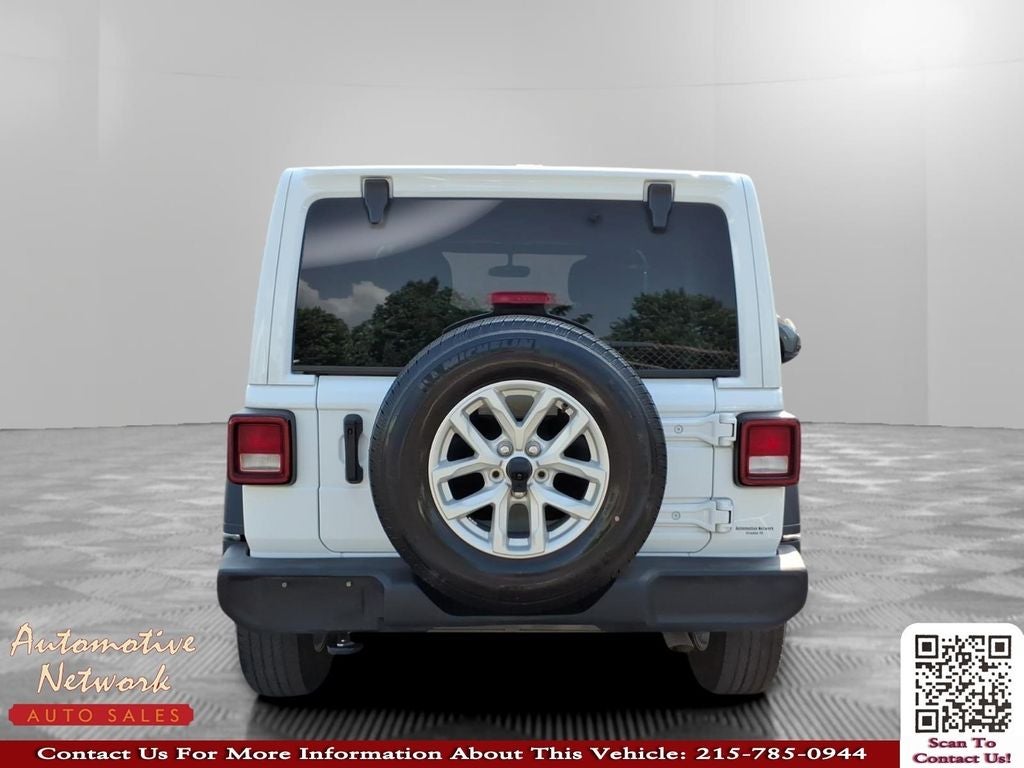2023 Jeep Wrangler — interior view