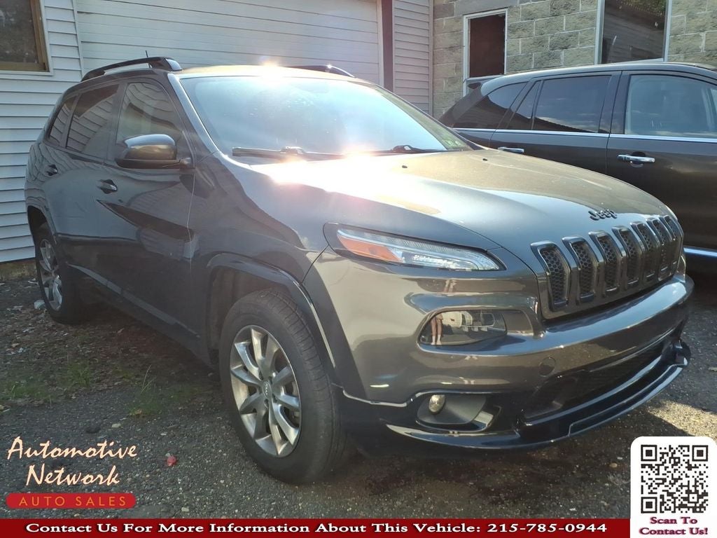 2018 Jeep Cherokee — side profile view