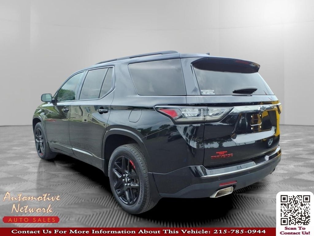 2020 Chevrolet Traverse — rear three-quarter view