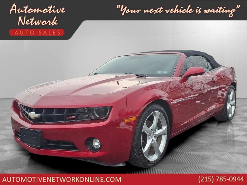 2013 Chevrolet Camaro 2LT 2LT in Crystal Red Tintcoat — front three-quarter view