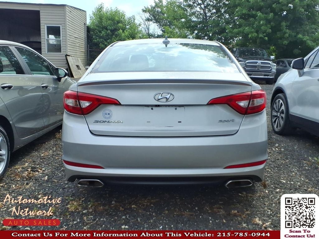 2015 Hyundai Sonata — side profile view