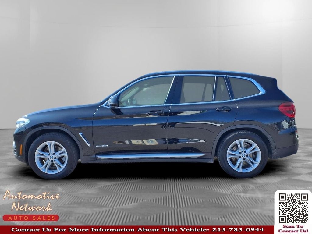 2018 BMW X3 — side profile view