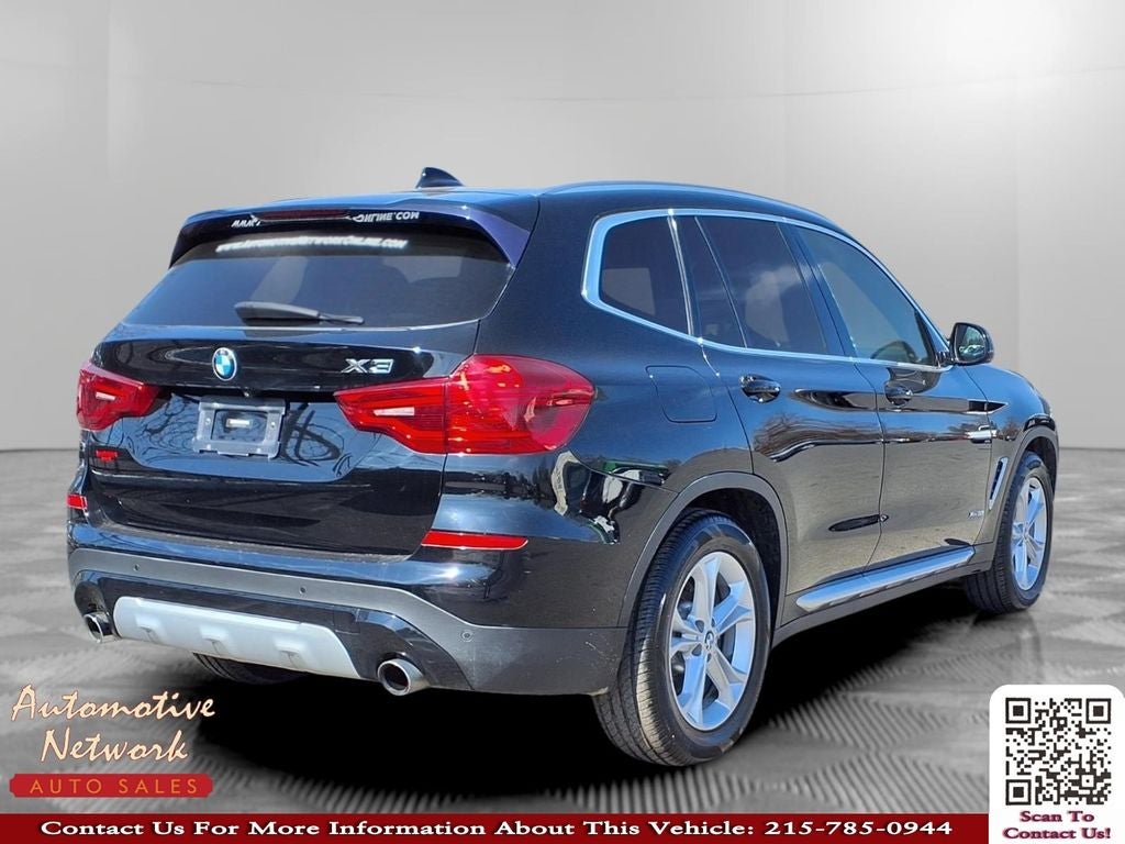 2018 BMW X3 — detail view