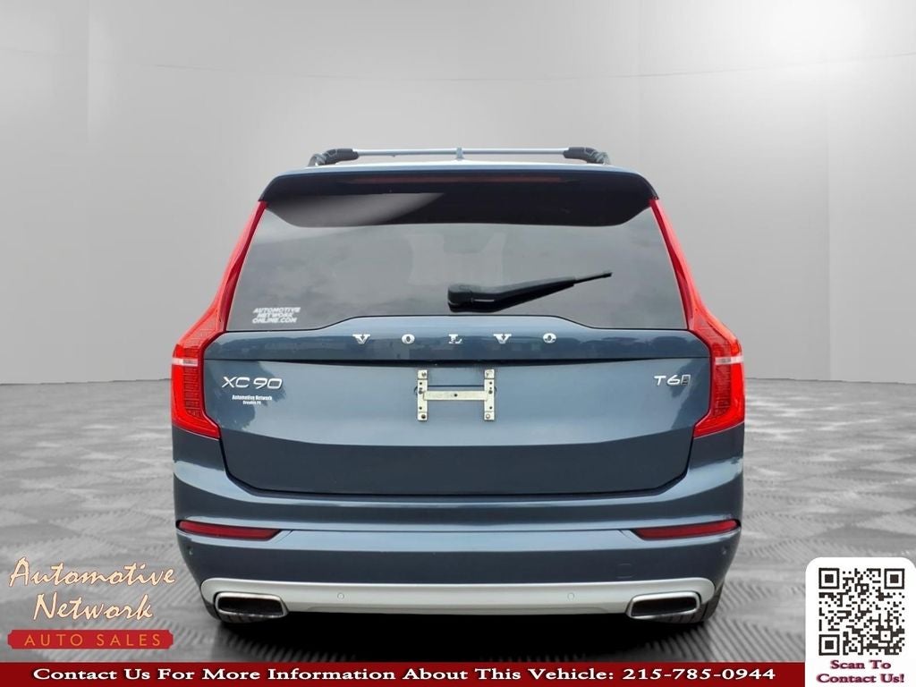 2018 Volvo XC90 — interior view